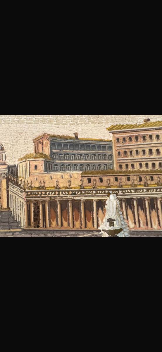 antico micromosaico Romano molto minuto , con colori pastello , tipici del MaestroBiagioBarzott-photo-5
