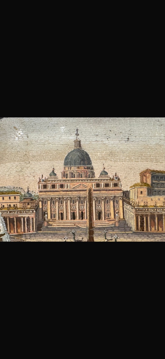 antico micromosaico Romano molto minuto , con colori pastello , tipici del MaestroBiagioBarzott-photo-8