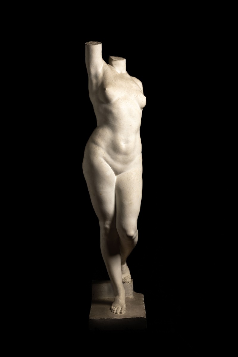 Figura femminile nuda (Studio accademico) - firmata Ceragioli 