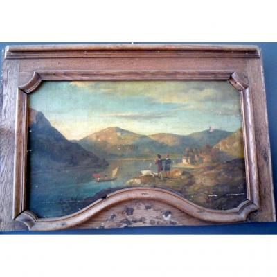 Painting Edge Of Lake