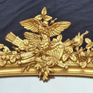 Wedding Mirror, Napoleon III, Golden Wood