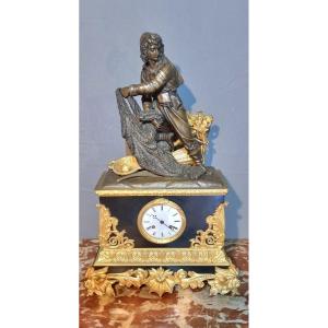 Important Restoration Clock From The Neapolitan Fisherman