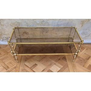 Gold-plated Brass Coffee Table