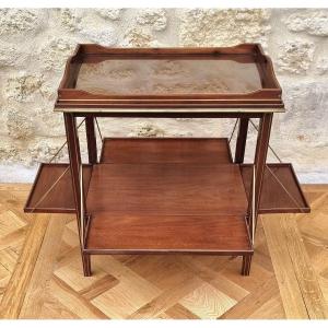 English Mahogany Tea Table