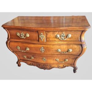 Commode tombeau Bordelaise d'époque " LOUIS XV"