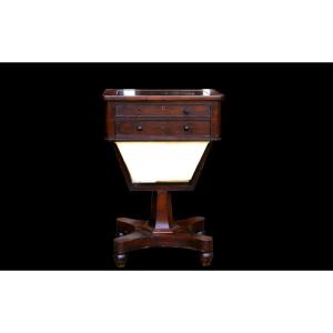 Work Table, Mahogany Worker, Charles X