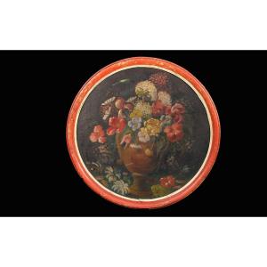 Still Life, Oil On Panel, In The 17th Century Style