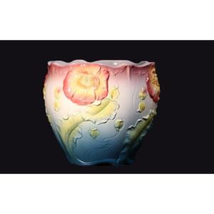 Lilles-fives Flowerpot, 19th Century