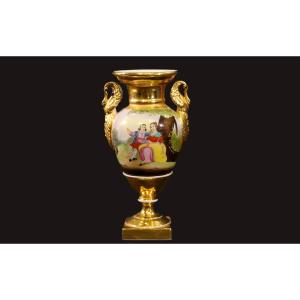 Empire Vase, Germany, Signed Ernst Böhne