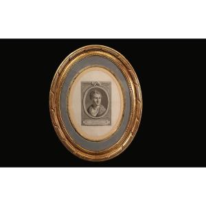 Portrait Of J.j Rousseau, 19th Century Engraving