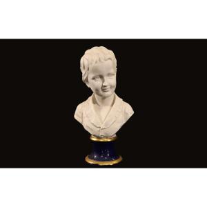 Biscuit, Alexandre Brongniart, After Houdon, Limoges
