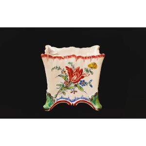 Flower Pottery From Marseille, 18th Century