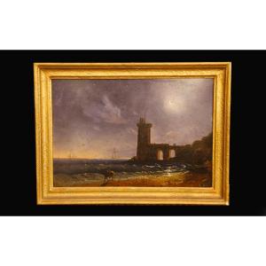 Oil On Panel, 19th Century