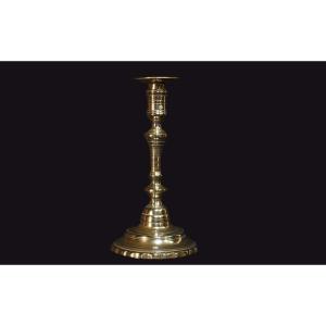 Bronze Candlestick, 18th Century 