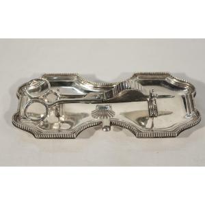 Solid Silver Snuffbox, Late 18th Century, 475g