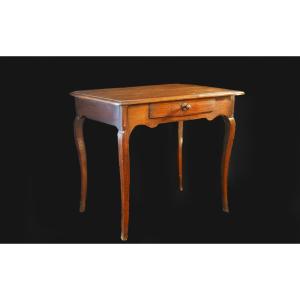 Small Oak Writing Table, 18th Century