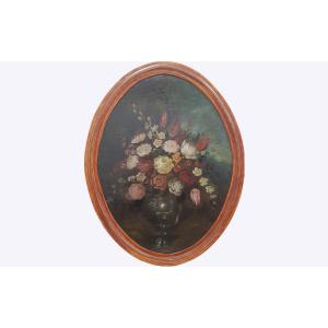 Still Life, Bouquet Of Flowers 18th Century