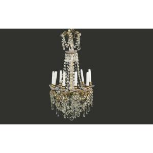 Chandelier, 19th Century (ht.90 Cm)