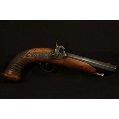 Officer's Pistol, Percussion, Early 19th
