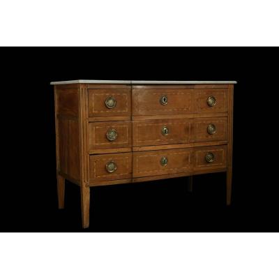 Louis XVI Chest Of Drawers Period 18th Century