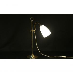 Desk Lamp, Art Deco, Brass