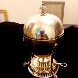 Silver Metal "egg Maker" Early 20th
