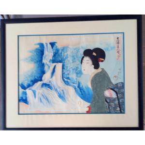 Yoshu Chikanabu 1838 / 1912 Japanese Print