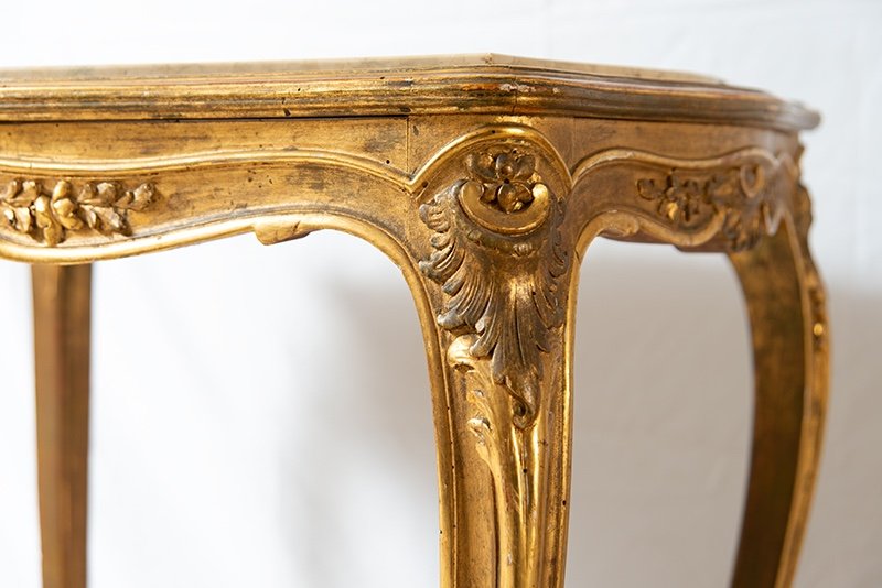 Tavolino antico Napoleone III Francese Periodo XIX secolo.-photo-4