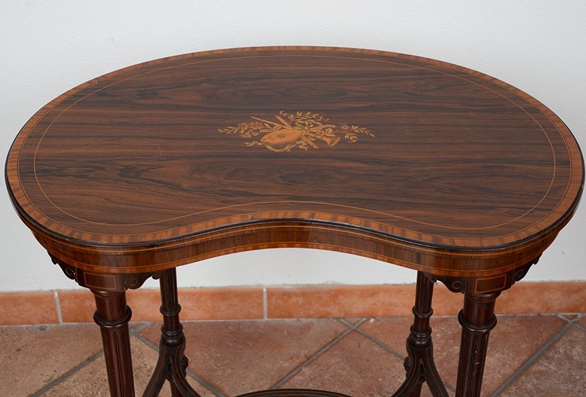 Tavolino antico Eduardiano Inglese -photo-2