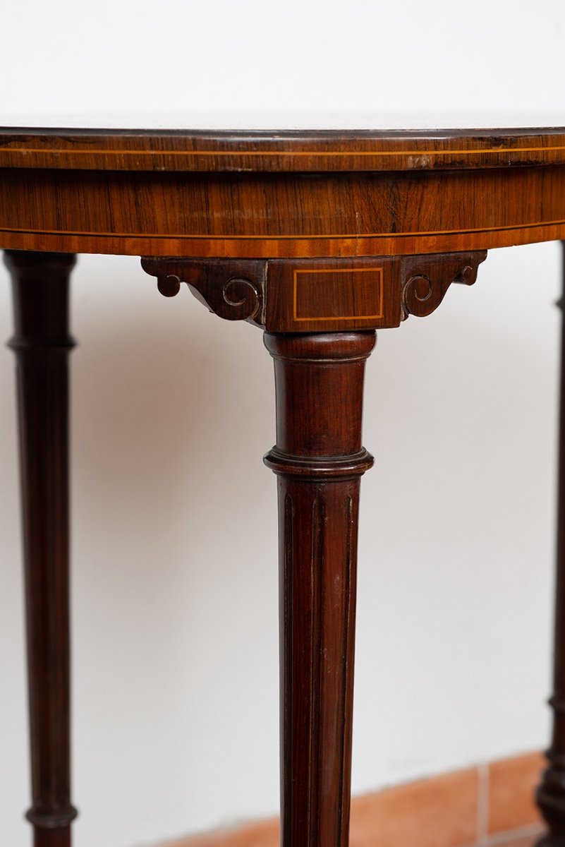 Tavolino antico Eduardiano Inglese -photo-4