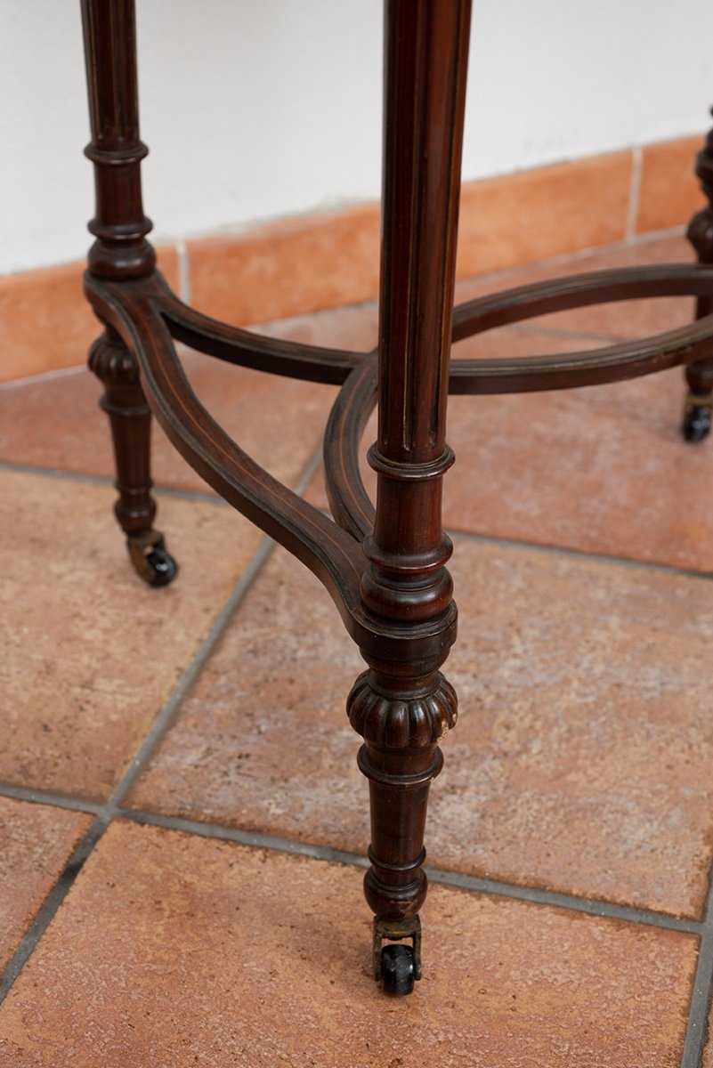 Tavolino antico Eduardiano Inglese -photo-1
