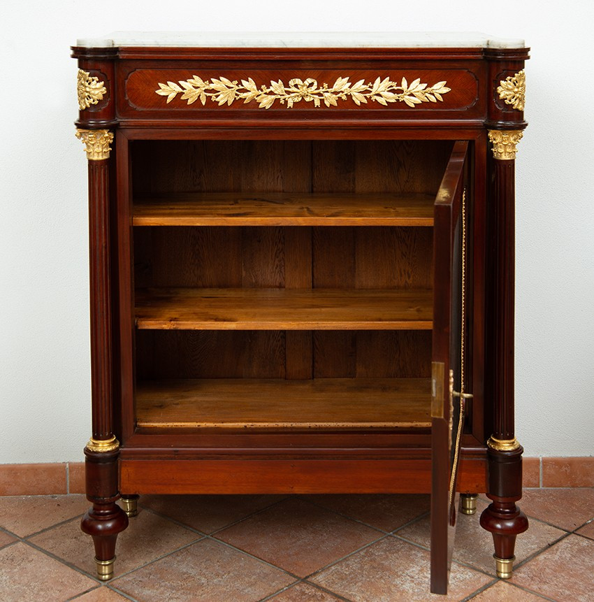 Credenza Napoleone III Francese della seconda metà dell’800 alla maniera di” VERNIS MARTIN”.-photo-2
