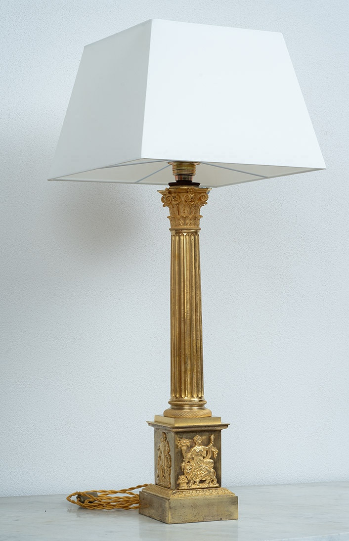 Lampada antica Impero Francese 19secolo-photo-1