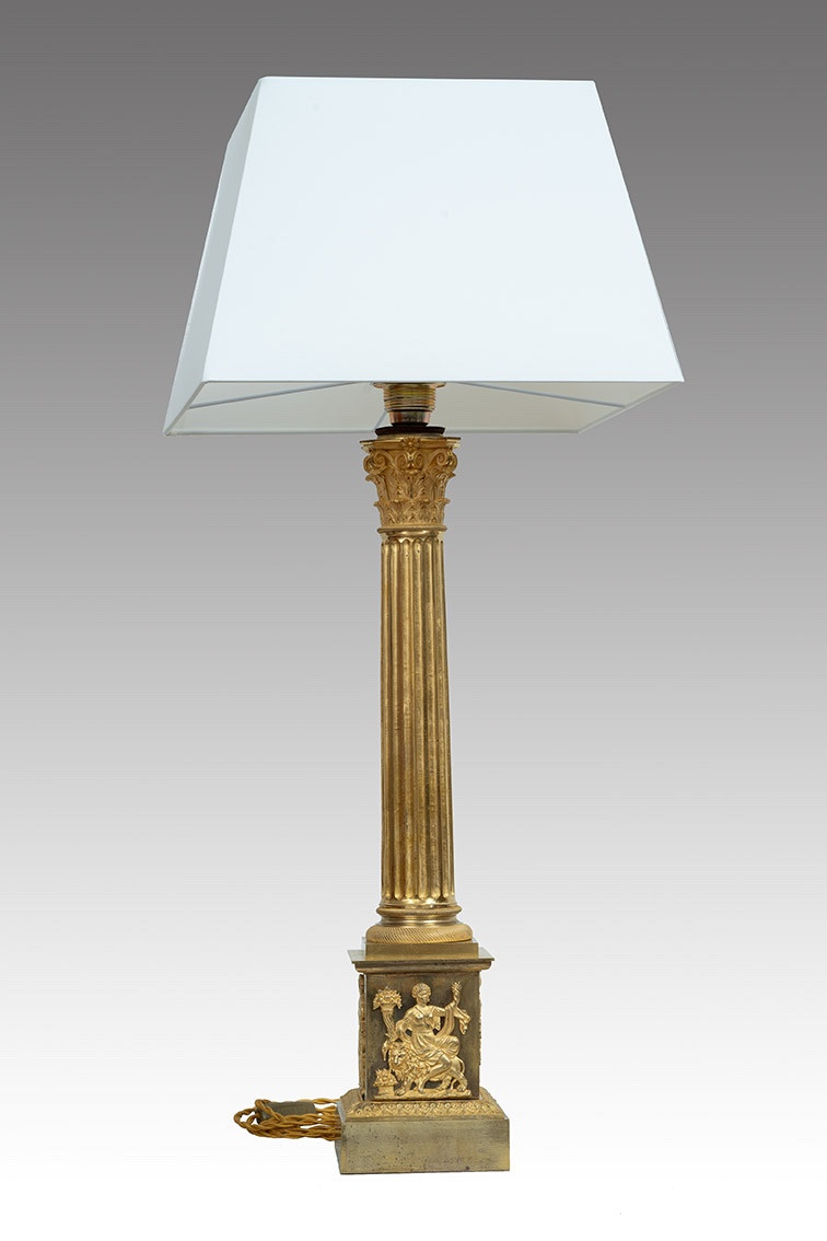 Lampada antica Impero Francese 19secolo