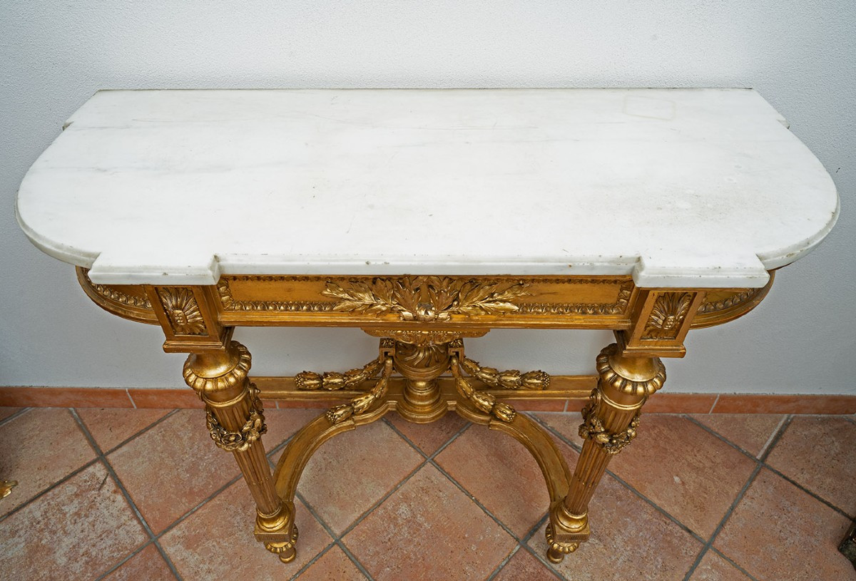 Consolle antica Napoleone III 19secolo-photo-2