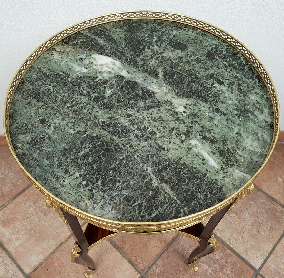 Tavolino antico Napoleone III Francese 19secolo-photo-2
