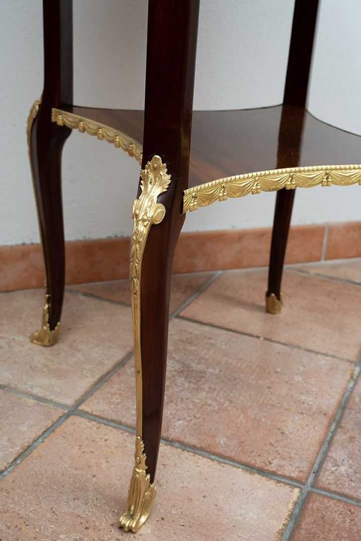 Tavolino antico Napoleone III Francese 19secolo-photo-1