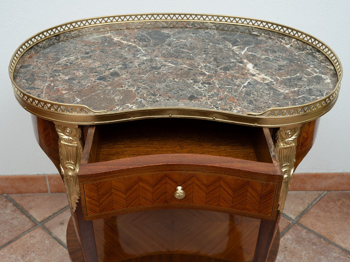 Tavolino antico Napoleone III Francese 19secolo-photo-3