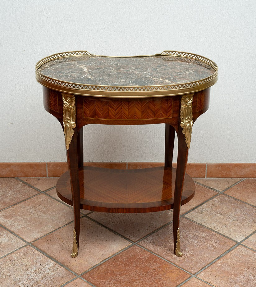 Tavolino antico Napoleone III Francese 19secolo-photo-1