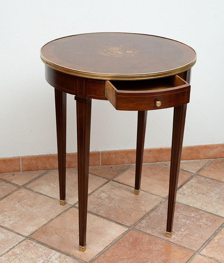 Tavolino antico Napoleone III Francese 19secolo-photo-1