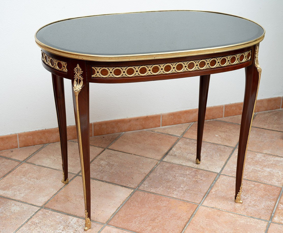 Tavolino antico Napoleone III Francese 19secolo-photo-4