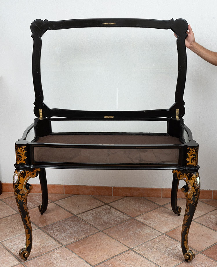 Vetrina antica Napoleone III Francia XIX secolo.-photo-3