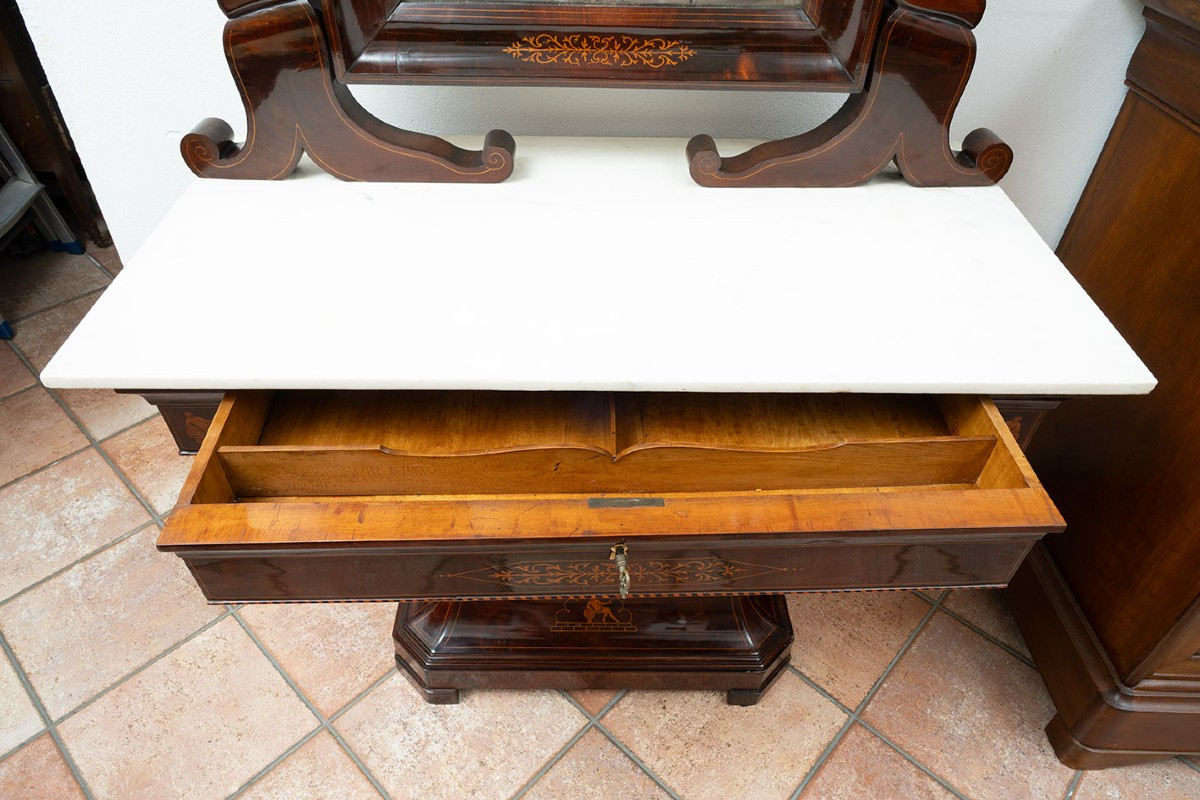 Toilettes antica Smith Napoletano 19secolo.-photo-2