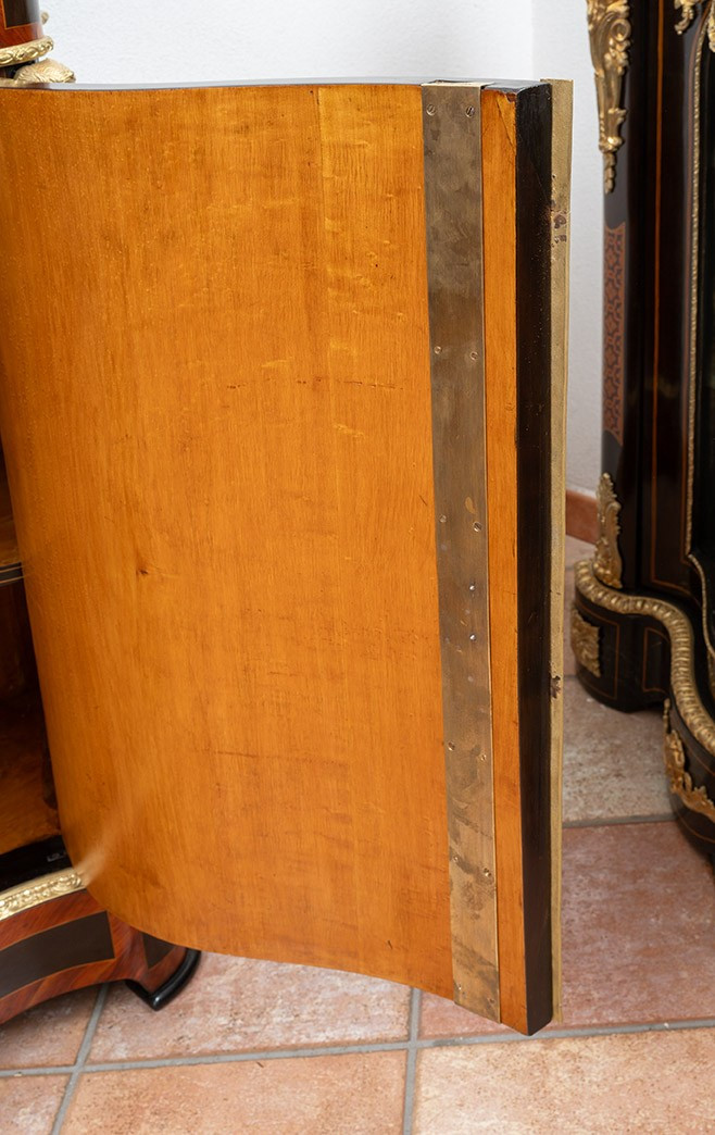 Credenza antica Napoleone III Francese 19secolo-photo-3