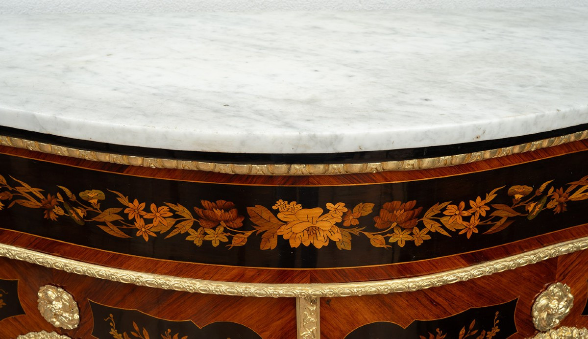 Credenza antica Napoleone III Francese 19secolo-photo-4