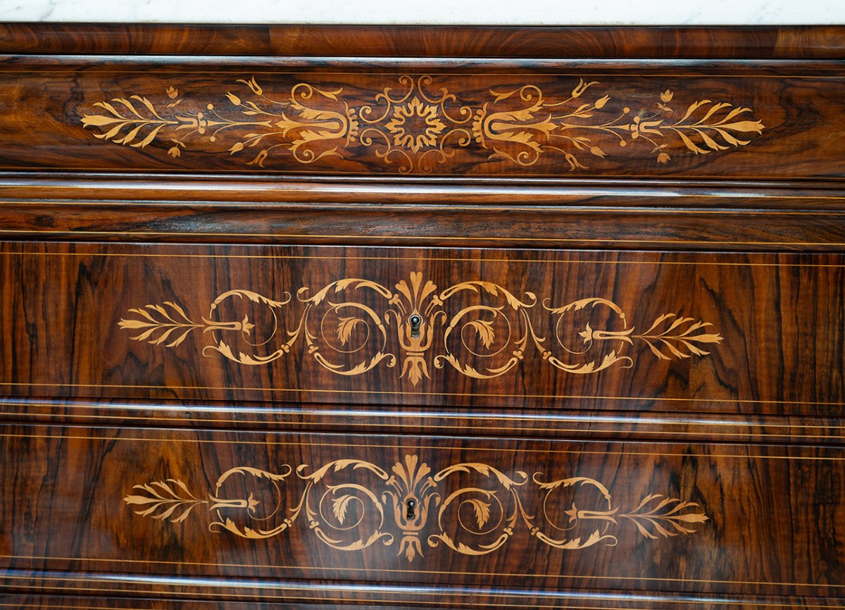 Cassettone antico francese 19secolo.-photo-2