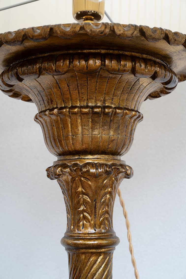 Coppia di piantane antiche 19secolo-photo-4