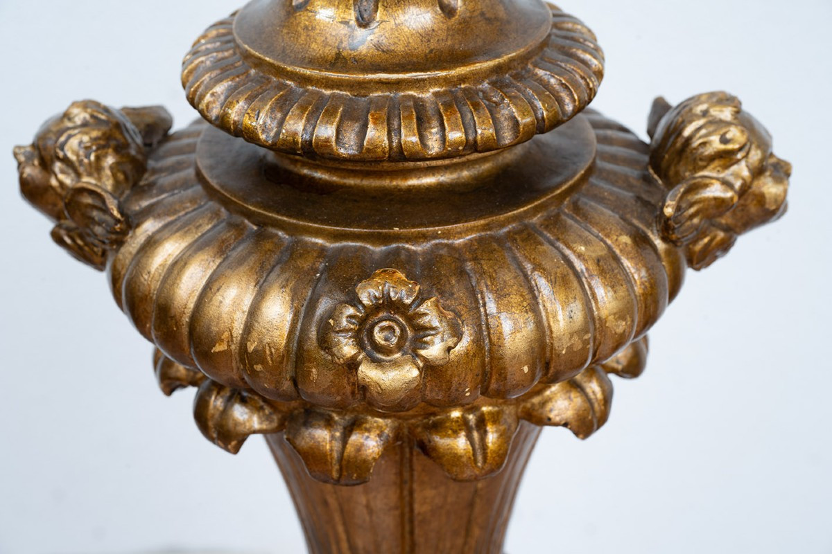 Coppia di piantane antiche 19secolo-photo-1