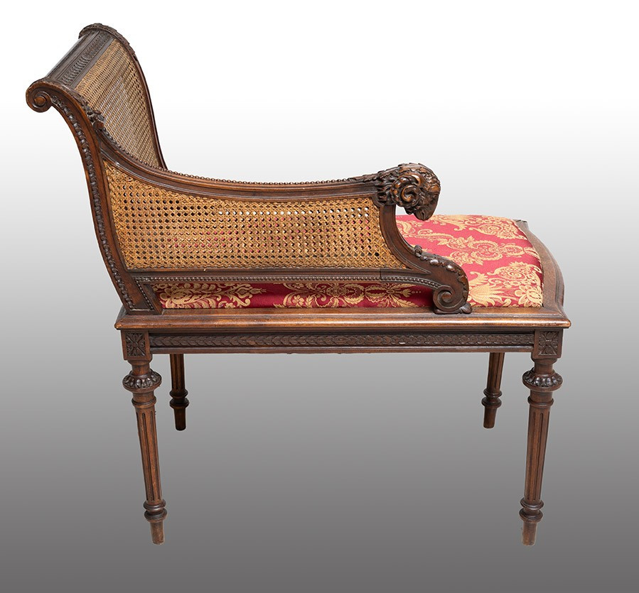 Panchetta antica Napoleone III Francese 19secolo-photo-4