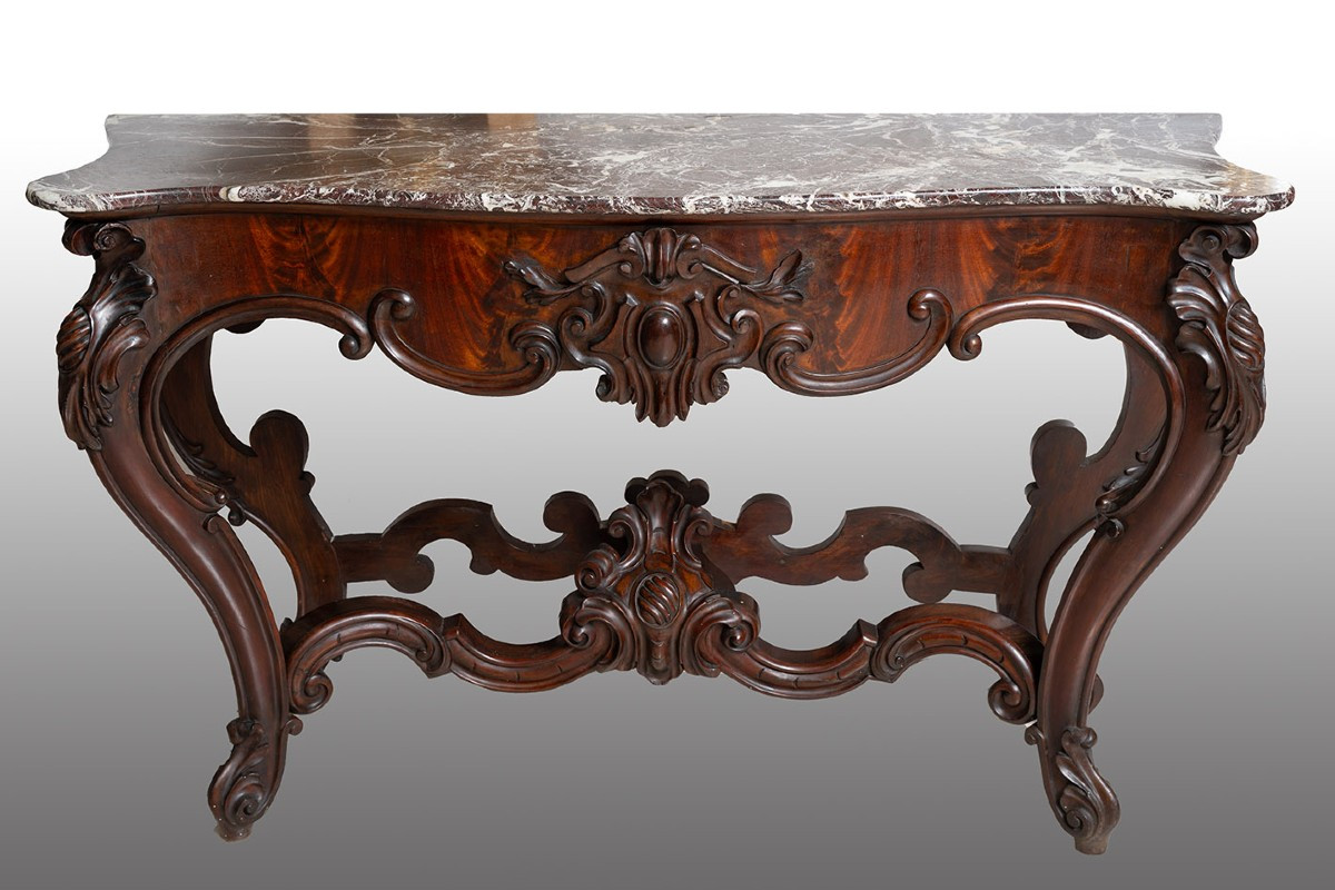 Consolle antica Luigi Filippo Napoletana 19secolo